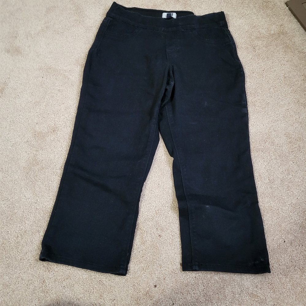 Crop Slip on Jeans M